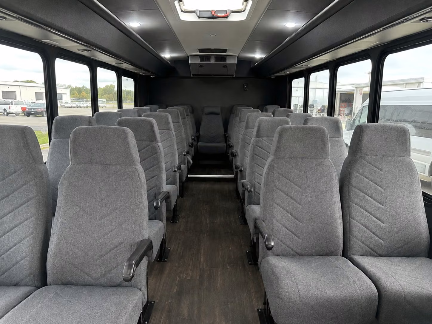 15 passenger minibus inside