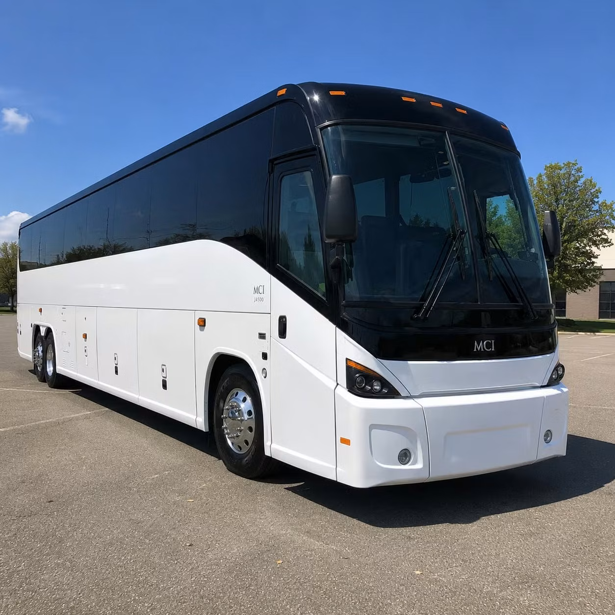 56 passenger charter bus