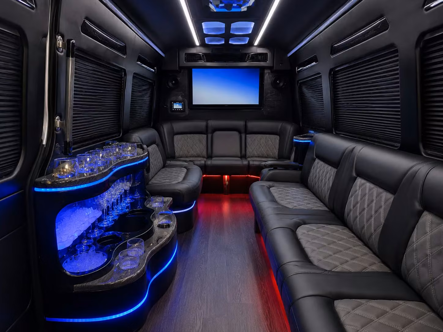 bus rental options for huntsville trips