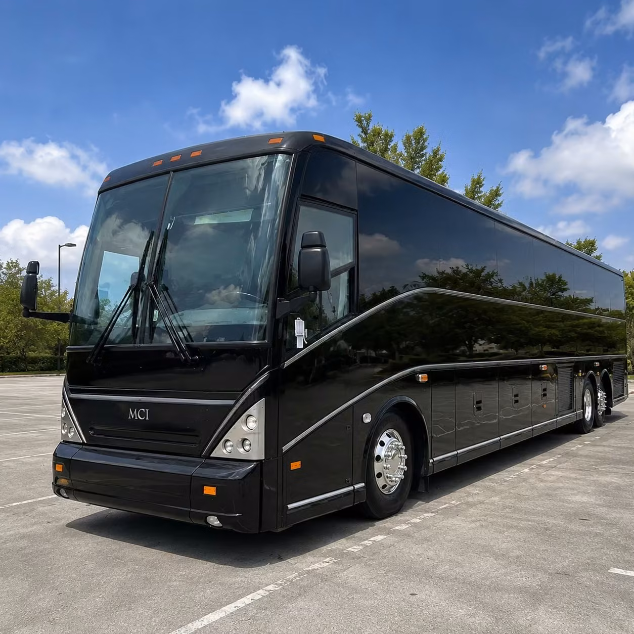 corporate event conference shuttle bus transportation in huntsville