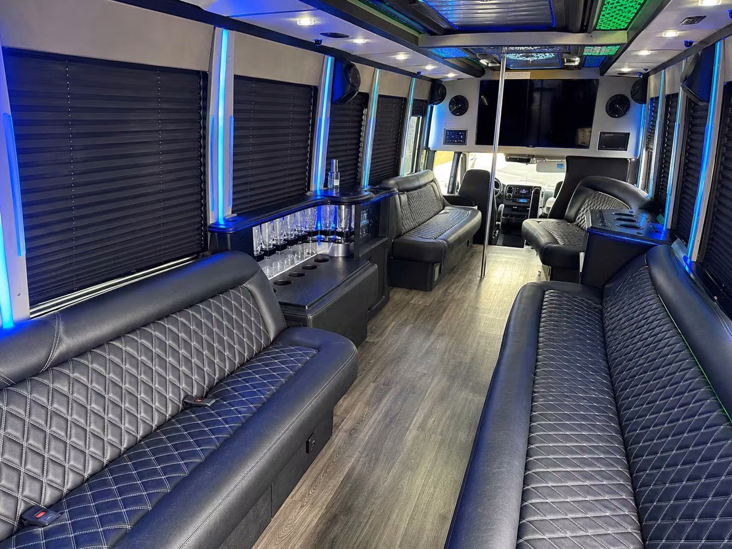 party bus rentals for huntsville prom night celebrations