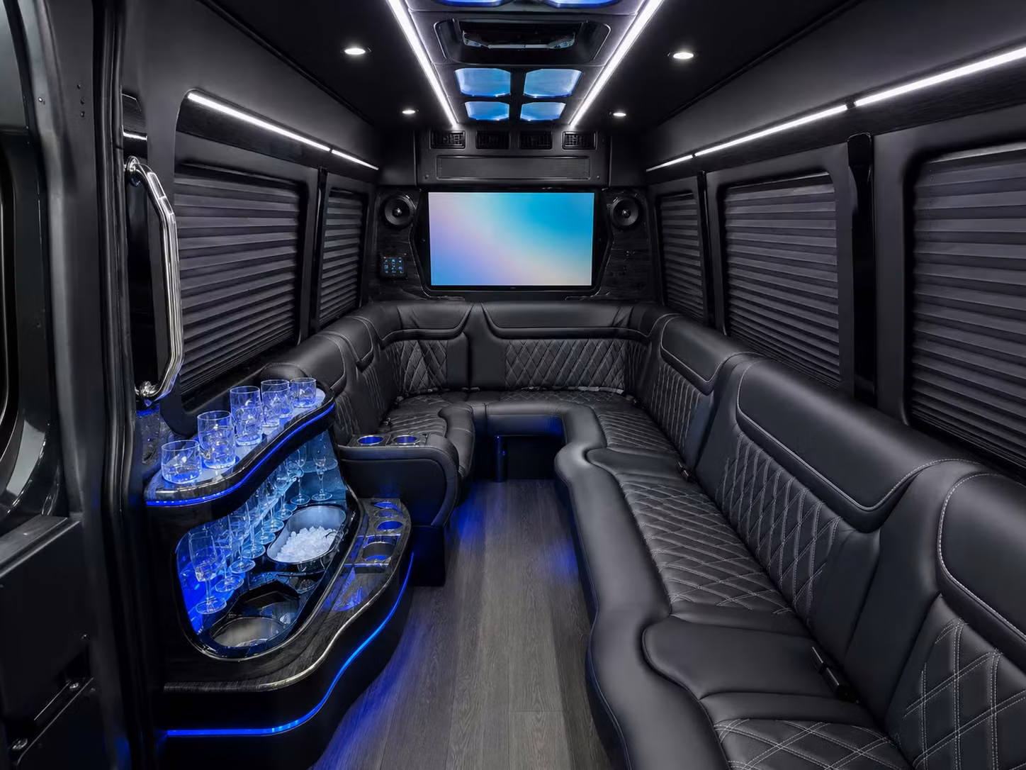 sprinter limousine inside
