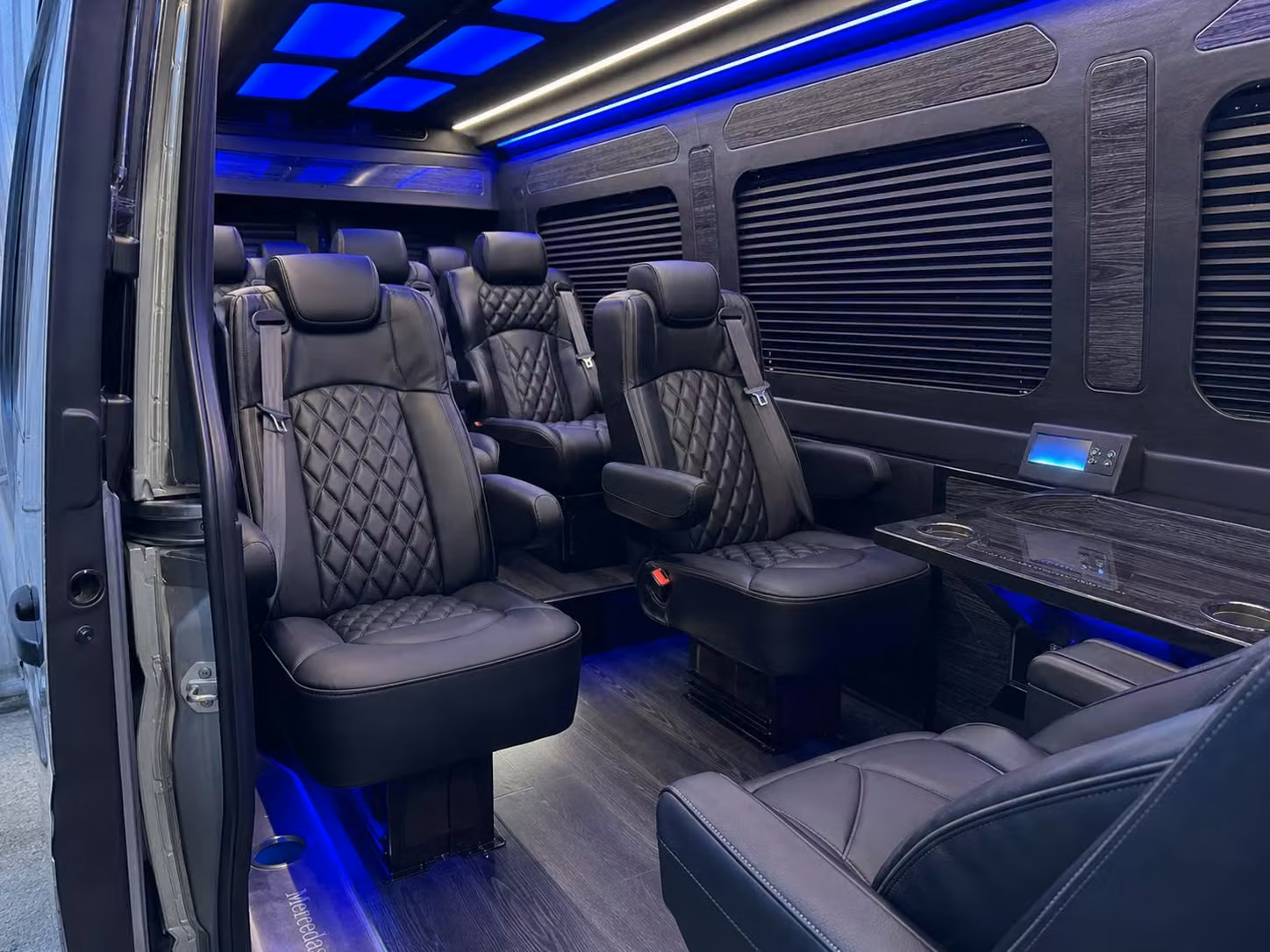 sprinter van transportation for groups and events across huntsville