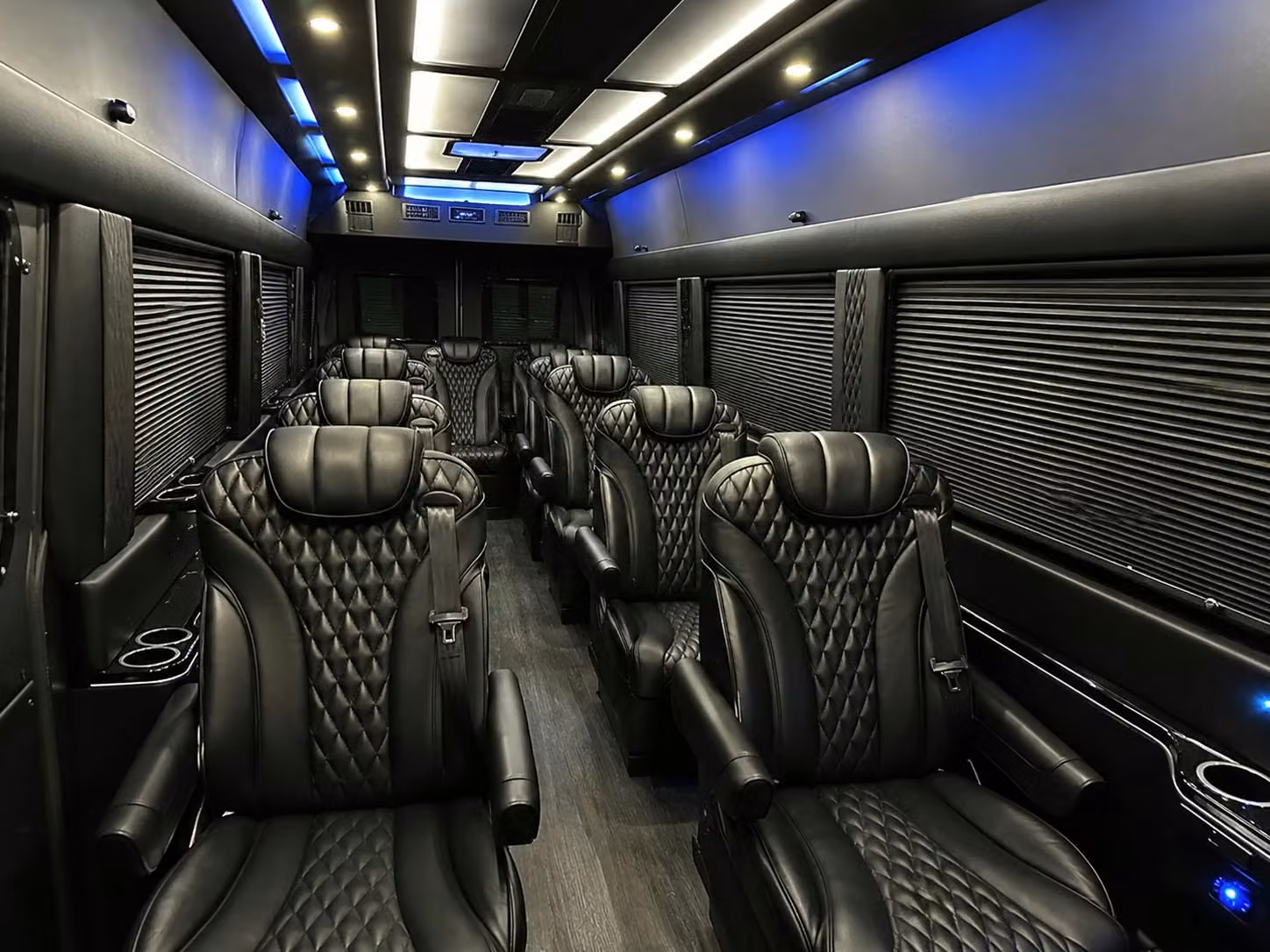 sprinter van with driver interior